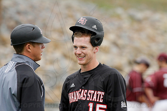 ASU @ UALR baseball 3-17-13 (© Justin Manning) JWM0457