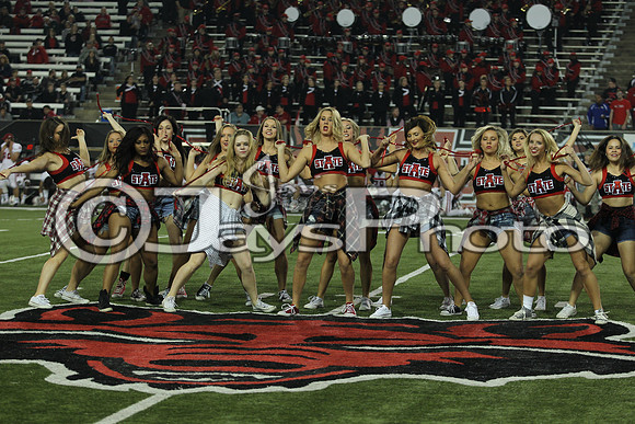 Louisiana Lafayette @ Arkansas State 10-20-2015 (©Justin Manning) JWM_0855