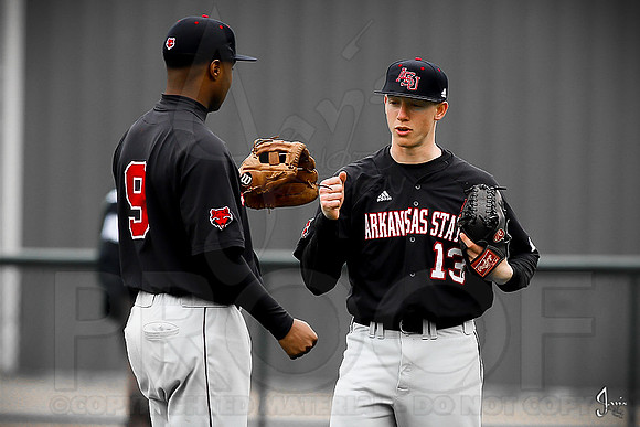 ASU @ UALR baseball 3-17-13 (© Justin Manning) JWM0346