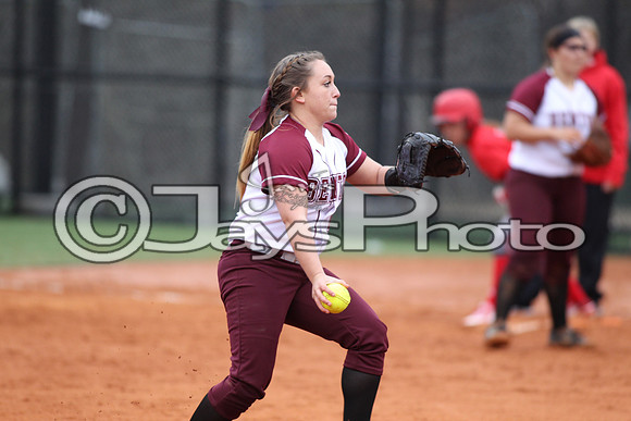 Cabot @ Benton Softball 3-10-2015 (©Justin Manning) JWM_0254
