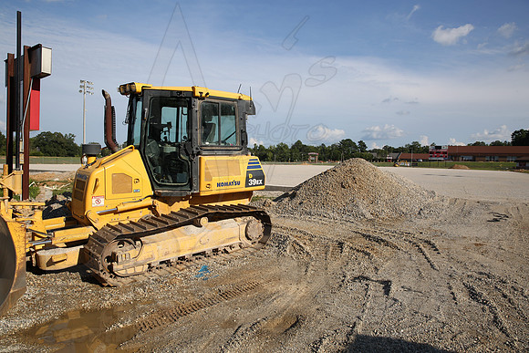 Glen Rose Football Field turf progress 8-11-2014 (©Justin Manning) JWM_1