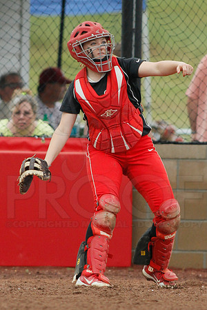 Rose Bud vs. Harmony Grove Regional Softball 5-9-2014 (© Justin Manning) JWM_0255