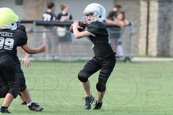Bauxite Black-Gray games 4th, 5th, 6th, Junior high, Senior high scrimmage 8-22-13 (© Justin Manning) JWM0047