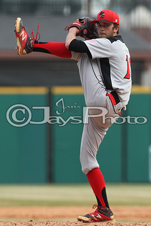 Harmony Grove vs. Episcopal Baseball (Dickey Stephens Park) 4-2-2015 (©Justin Manning) JWM_0259