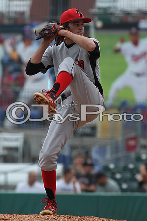 Harmony Grove vs. Episcopal Baseball (Dickey Stephens Park) 4-2-2015 (©Justin Manning) JWM_0085