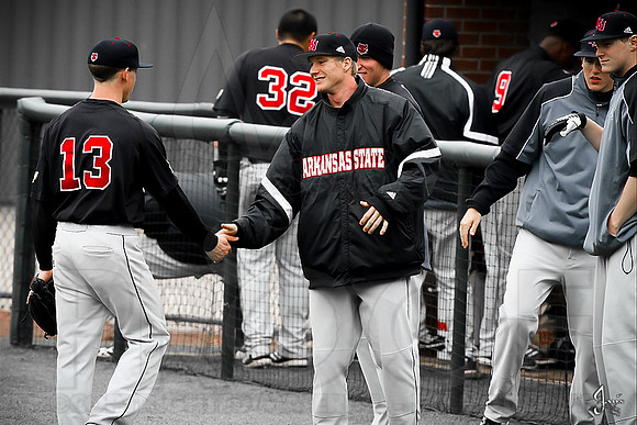 ASU @ UALR baseball 3-17-13 (© Justin Manning) JWM0372