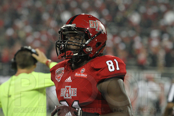 Utah State @ Arkansas State 9-20-2014 (©Justin Manning) JWM_358