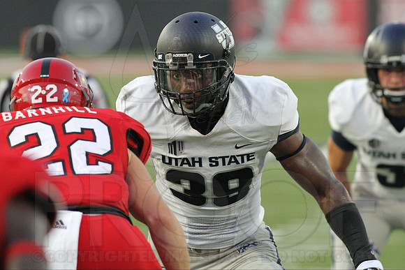 Utah State @ Arkansas State 9-20-2014 (©Justin Manning) JWM_237