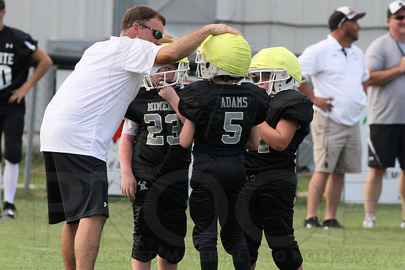 Bauxite Black-Gray games 4th, 5th, 6th, Junior high, Senior high scrimmage 8-22-13 (© Justin Manning) JWM0041