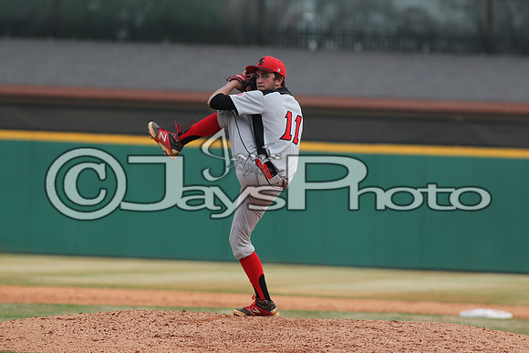 Harmony Grove vs. Episcopal Baseball (Dickey Stephens Park) 4-2-2015 (©Justin Manning) JWM_0355