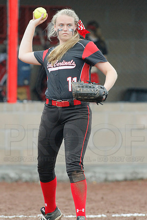 Rose Bud vs. Harmony Grove Regional Softball 5-9-2014 (© Justin Manning) JWM_0195