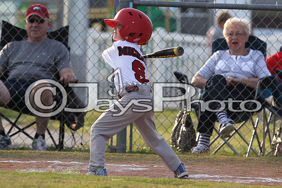Bomb Squad vs. Cardinals 6-7 year old (Pitching Machine) 5-5-2015 (©Justin Manning) JWM_0144
