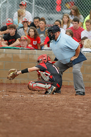 Rose Bud vs. Harmony Grove Regional Softball 5-9-2014 (© Justin Manning) JWM_0057
