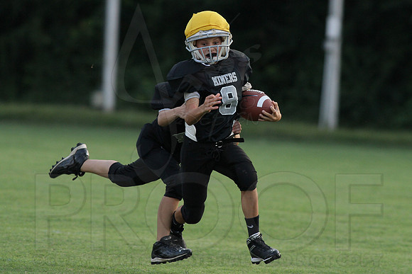 Bauxite Black-Gray games 4th, 5th, 6th, Junior high, Senior high scrimmage 8-22-13 (© Justin Manning) JWM0183
