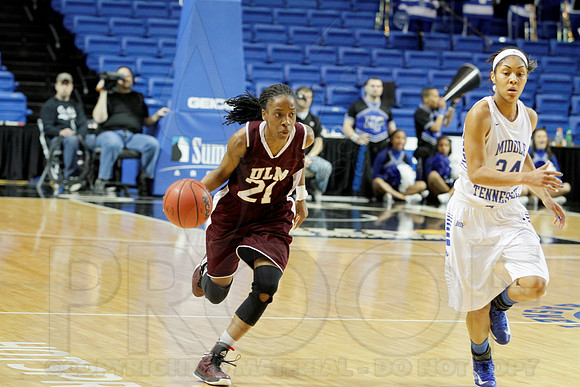 Middle Tennessee vs ULM  Women's 3-9-13 JWM0205 (©Justin Manning)