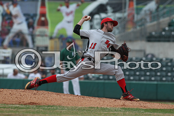 Harmony Grove vs. Episcopal Baseball (Dickey Stephens Park) 4-2-2015 (©Justin Manning) JWM_0122
