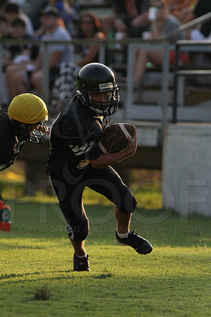 Bauxite Black-Gray games 4th, 5th, 6th, Junior high, Senior high scrimmage 8-22-13 (© Justin Manning) JWM0140