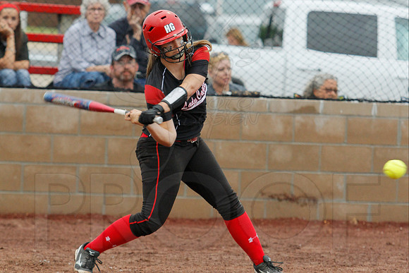 Rose Bud vs. Harmony Grove Regional Softball 5-9-2014 (© Justin Manning) JWM_0141