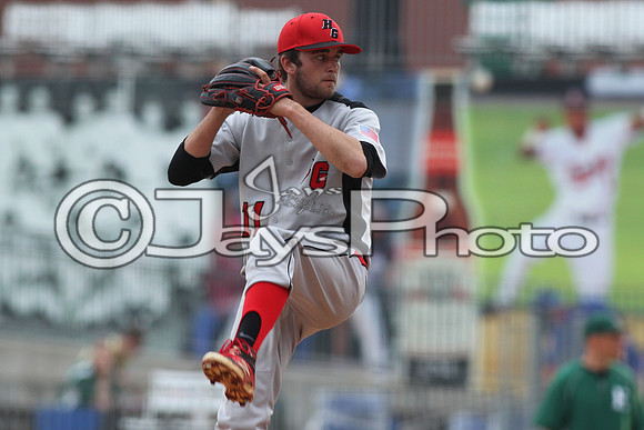Harmony Grove vs. Episcopal Baseball (Dickey Stephens Park) 4-2-2015 (©Justin Manning) JWM_0088