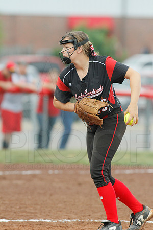 Rose Bud vs. Harmony Grove Regional Softball 5-9-2014 (© Justin Manning) JWM_0208
