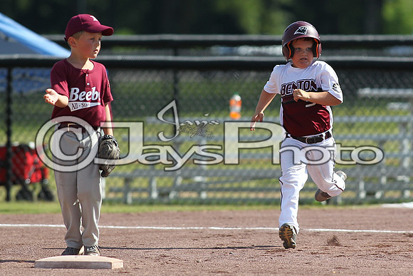Benton vs. Beebe 6 year old All-Stars 6-28-2015 (©Justin Manning) JWM_0066