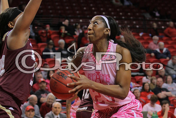 ULM @ Arkansas State Womans Basketball 2-21-2015 (©Justin Manning) JWM_689