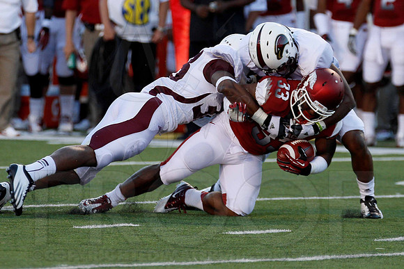 ULM @ Arkansas 9-8-12 (Justin Manning)349