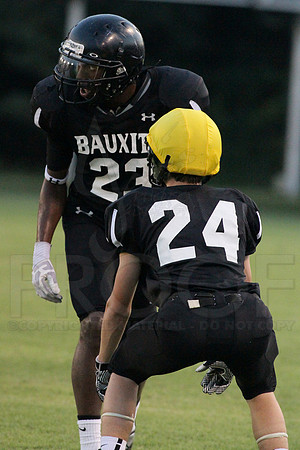 Bauxite Black-Gray games 4th, 5th, 6th, Junior high, Senior high scrimmage 8-22-13 (© Justin Manning) JWM0226