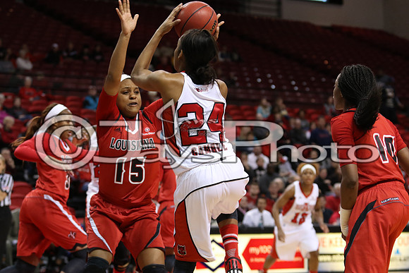 LA-Lafayette @ Arkansas State Women's 3-7-2015 (©Justin Manning) JWM_202