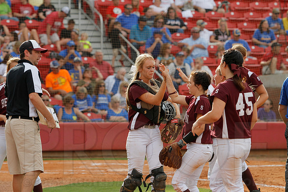 6A State Softball Finals Sheridan vs. Benton 5-23-2014 (© Justin Manning) JWM_0161