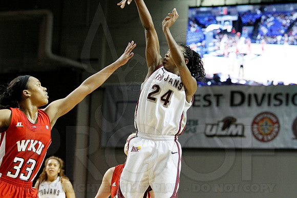 Western Kentucky vs. UALR Women's 3-10-13 JWM0107 (©Justin Manning)