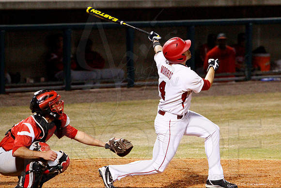 Miss Valley State @ Arkansas Baseball 3-27-13 (© Justin Manning) JWM0319