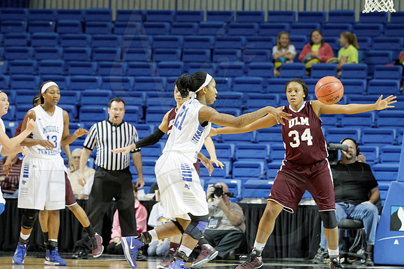 Middle Tennessee vs ULM  Women's 3-9-13 JWM0162 (©Justin Manning)