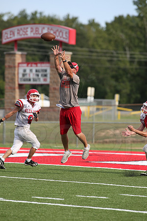 Glen Rose Football Practice 9-2-2014 (©Justin Manning) JWM_249
