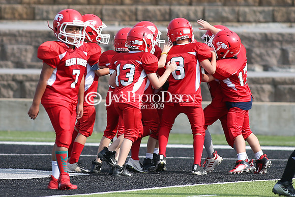 Glen Rose @ Bauxite peewee 3rd Grade football_0096