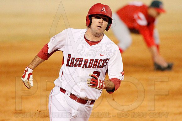 Miss Valley State @ Arkansas Baseball 3-27-13 (© Justin Manning) JWM0185