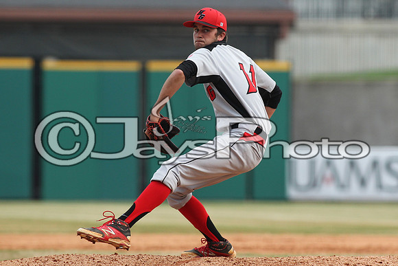 Harmony Grove vs. Episcopal Baseball (Dickey Stephens Park) 4-2-2015 (©Justin Manning) JWM_0264