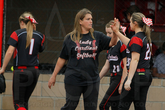 Rose Bud vs. Harmony Grove Regional Softball 5-9-2014 (© Justin Manning) JWM_0075