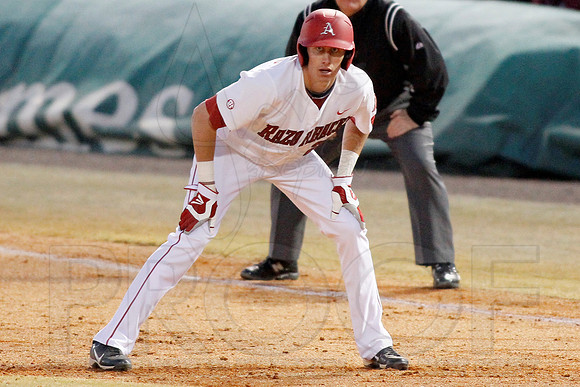 Miss Valley State @ Arkansas Baseball 3-27-13 (© Justin Manning) JWM0150