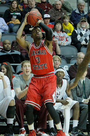 Arkansas State @ UALR Men's Basketball 3-1-2014 (© Justin Manning) JWM_0285