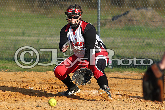 Poyen @ Glen Rose softball 3-28-2015 (©Justin Manning) JWM_0128