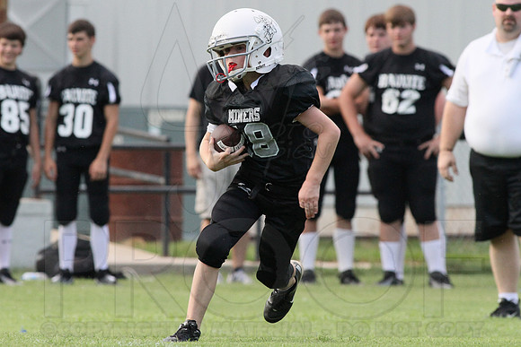 Bauxite Black-Gray games 4th, 5th, 6th, Junior high, Senior high scrimmage 8-22-13 (© Justin Manning) JWM0027