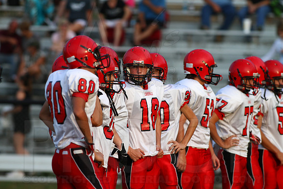 Harmony Grove @ Bauxite (Scrimmage) 8-26-2014 (©Justin Manning) JWM_16