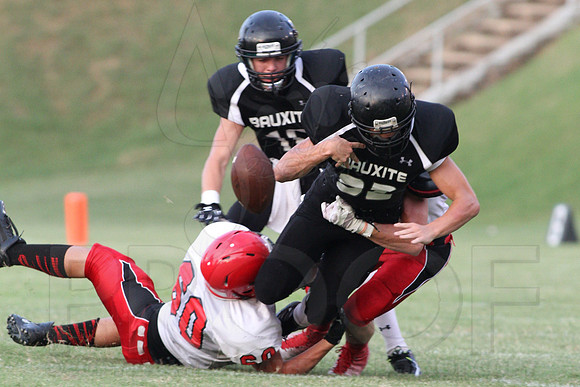 Harmony Grove @ Bauxite (Scrimmage) 8-26-2014 (©Justin Manning) JWM_80