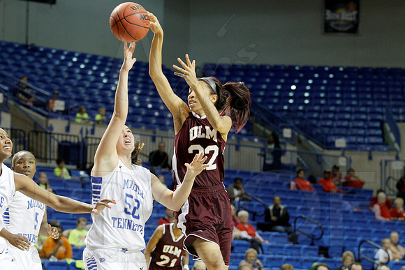 Middle Tennessee vs ULM  Women's 3-9-13 JWM0191 (©Justin Manning)