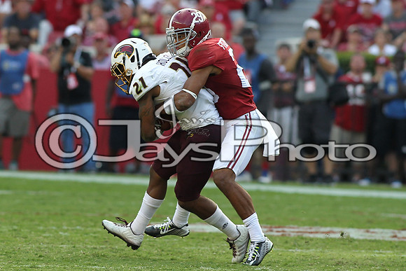 University of Louisiana-Monroe @ Alabama 9-26-2015 (©Justin Manning) JWM_0077