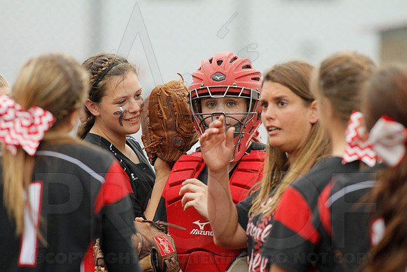 Rose Bud vs. Harmony Grove Regional Softball 5-9-2014 (© Justin Manning) JWM_0186