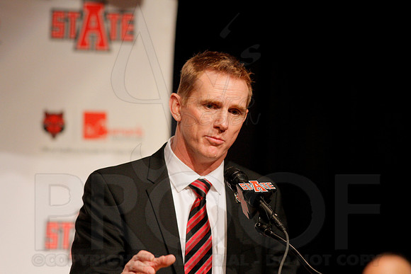 ASU Coach Blake Anderson Press Conference 12-19-13 (©Justin Manning) (©Justin Manning) JWM_0227