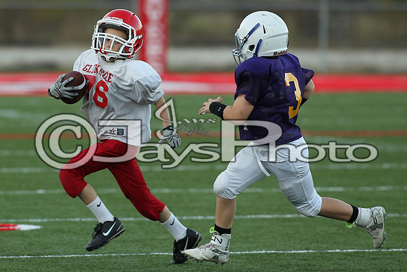 Poyen @ Glen Rose Peewee Football 10-19-2015 (©Justin Manning) JWM_0318