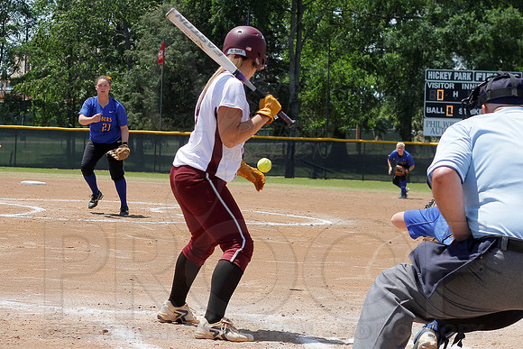 Benton vs. Mountain Home 6A State Softball Playoffs 5-11-13 (© Justin Manning) JWM0091